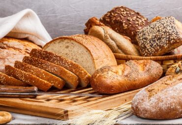 Collection of baked bread